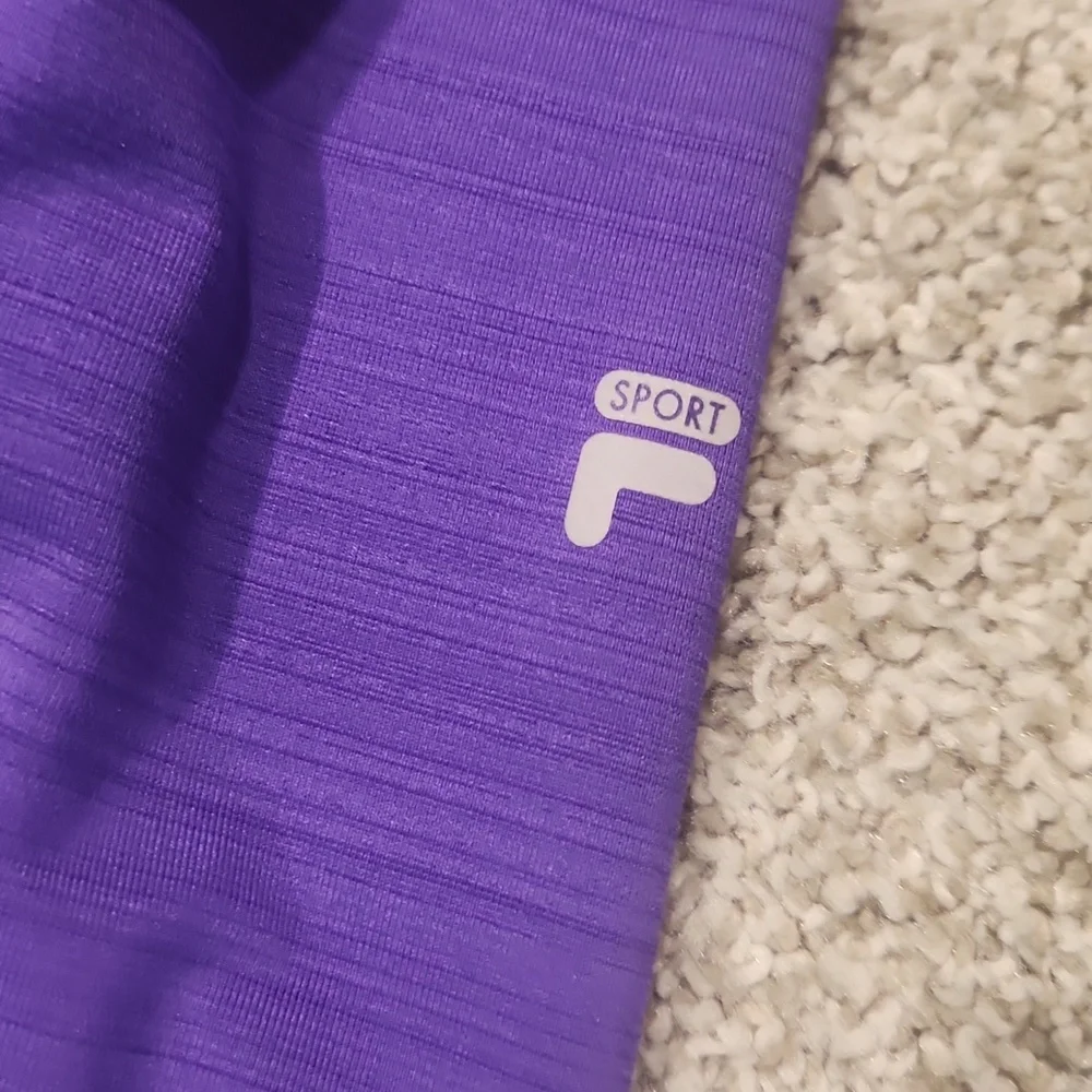 Fila Women's Purple Long Sleeve Sweatshirt - Picture 5 of 8